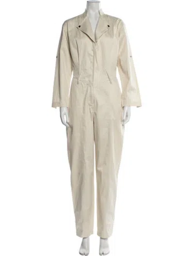 Pre-owned Iro Jumpsuit In Neutrals