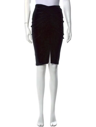 Pre-owned Iro Knee-length Skirt In Black