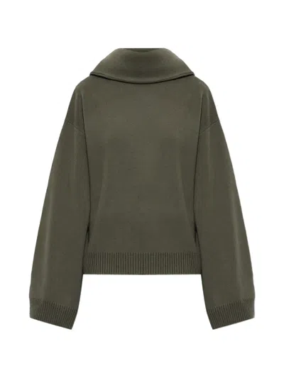 Iro Lovefool Turtleneck Sweater In Green