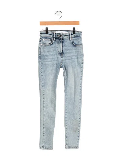 Pre-owned Iro Mid-rise Skinny Leg Jeans In Blue