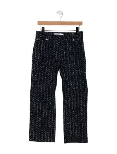 Pre-owned Iro Mid-rise Straight Leg Jeans In Blue