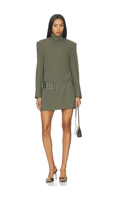 Iro Orbit Dress In Green