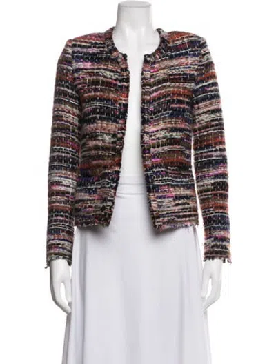 Pre-owned Iro Patterned Jacket In Multicolor