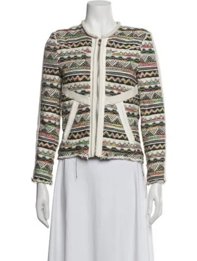 Pre-owned Iro Patterned Jacket In Neutrals