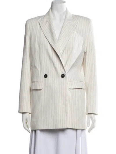 Pre-owned Iro Striped Blazer In Neutrals