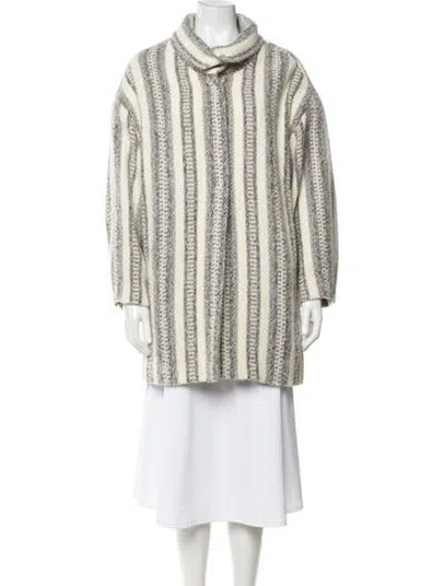Pre-owned Iro Striped Jacket In Neutrals
