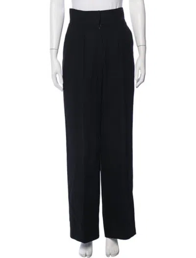 Pre-owned Iro Wide Leg Pants In Black
