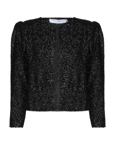 Iro Woman Suit Jacket Black Size 2 Viscose
