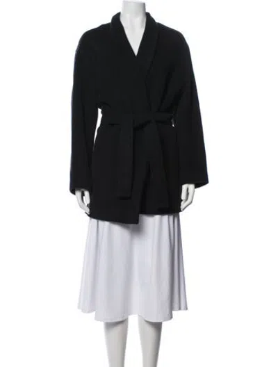 Pre-owned Iro Wool Coat In Black