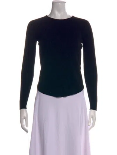 Pre-owned Iro Wool Crew Neck Sweater In Black