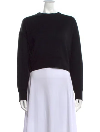 Pre-owned Iro Wool Crew Neck Sweatshirt In Black