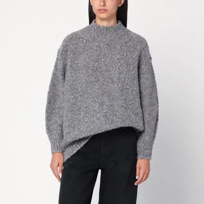 Isabel Marant Grey Sweater In Alpaca Blend In Gray