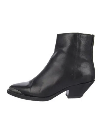 Pre-owned Isabel Marant Leather Boots In Black