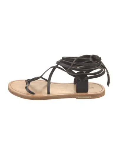 Pre-owned Isabel Marant Leather Gladiator Sandals In Neutrals