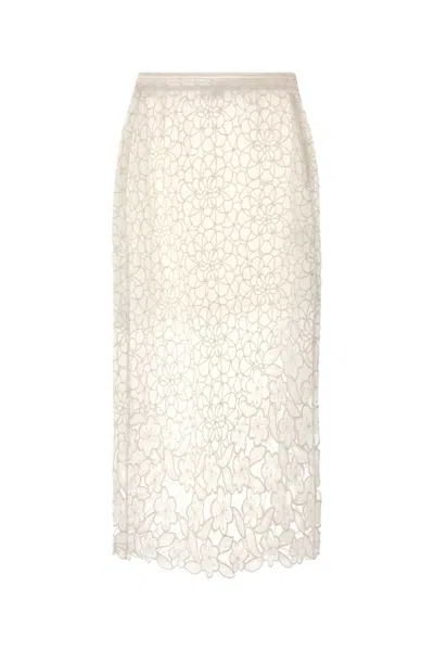 Isabel Marant Ryesha Mini Ramie Skirt In Brown