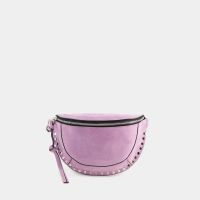 Isabel Marant Skano Belt Bag In Purple