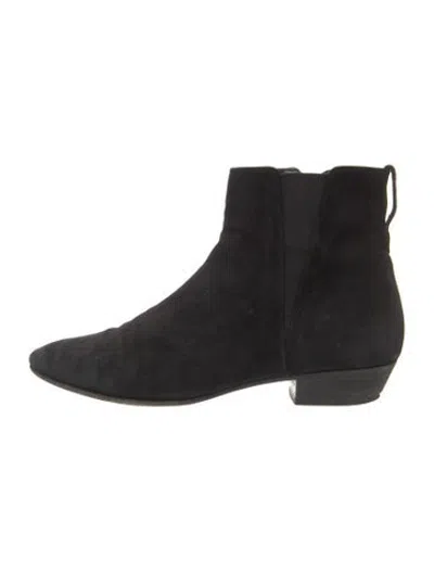 Pre-owned Isabel Marant Suede Boots In Black