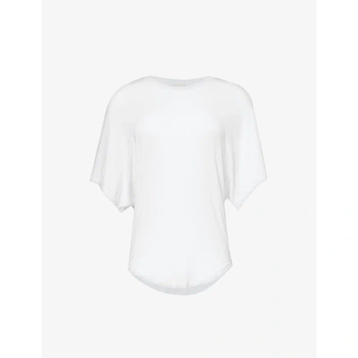 Isabel Marant Womens Ecru Zola Semi-sheer Modal-blend T-shirt