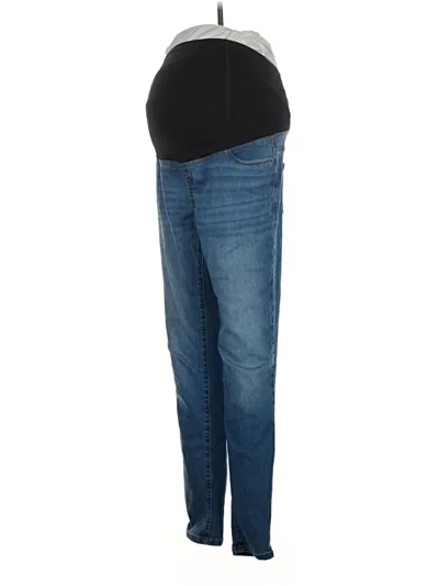 Pre-owned Isabel Maternity Jeans In Blue