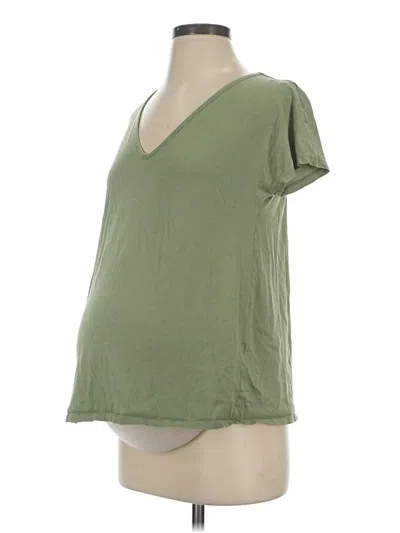 Pre-owned Isabella Oliver Short Sleeve T-shirt In Green