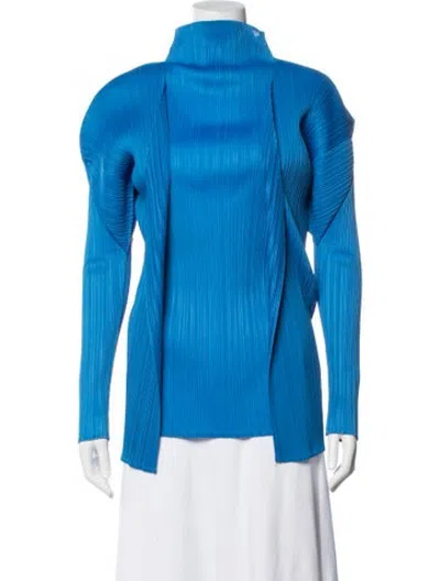Pre-owned Issey Miyake Vintage 1994 Sweater In Blue