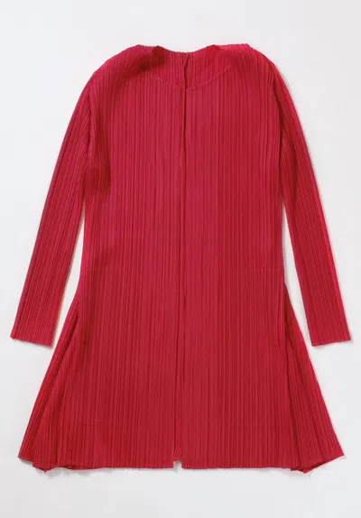 Issey Miyake Women's Pleats Please Olé Jacket In Red