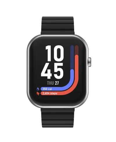 Itouch Unisex Smart Sport Black Silicone Watch 24mm