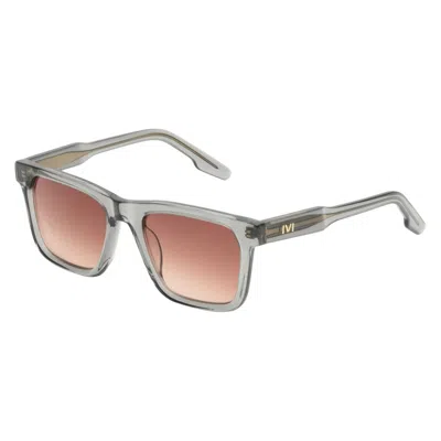 Ivi Vision Unisex Cali Sunglasses In Ash/brown Gradient In Gray