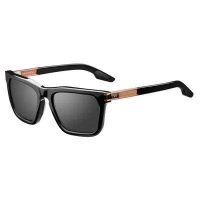Ivi Vision Unisex Gravitas Sunglasses In Black / Copper In Multi