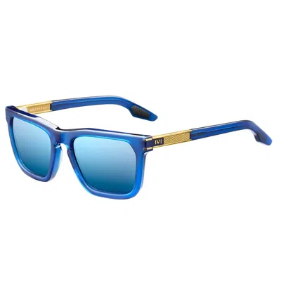 Ivi Vision Unisex Gravitas Sunglasses In Midway Blue