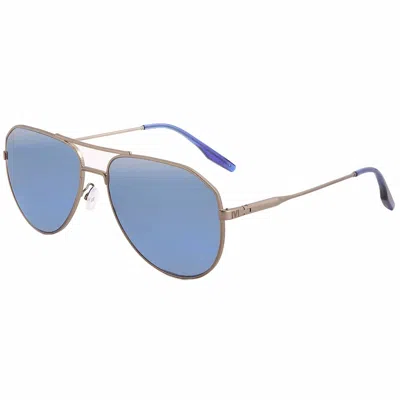 Ivi Vision Unisex Merc Sunglasses In Midway Blue/flash Pacific Blue Lens