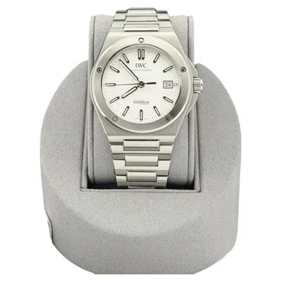 Pre-owned Iwc Schaffhausen 2025 Iwc Ingenieur Automatic 40 Iw328902 Silver Dial Stainless Steel Box Paper In Multiple