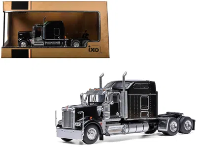 Ixo 1990 Kenworth W900 Truck Tractor Black 1/64 Diecast Model By  Models