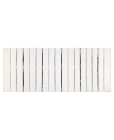 Izod Sandbar Double-vanity Rug, 24" X 60" In Blue