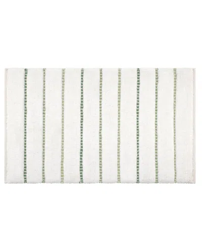 Izod Sandbar Super Plush Rug, 20" X 32" In Green