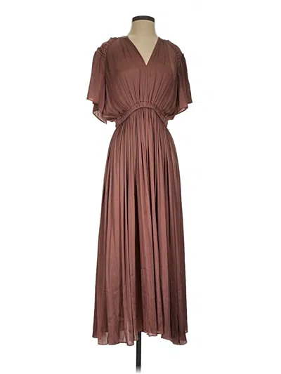 Pre-owned J By Joie Casual Dress In Tan