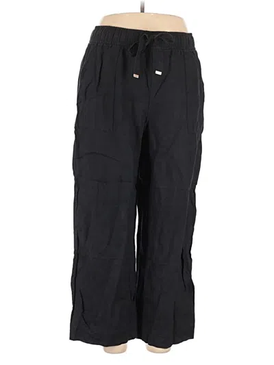 Pre-owned J By Joie Linen Pants In Black