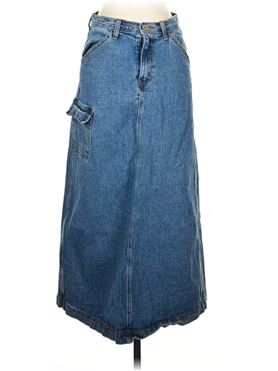 Pre-owned J. Galt Denim Skirt In Blue