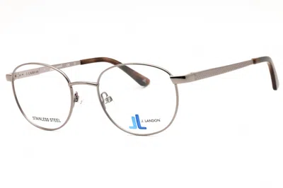 J. Landon Jl1000 008 Shiny Gunmetal 50mm In Multi