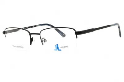 J. Landon Jl1001 001 Shiny Black 54mm In Multi