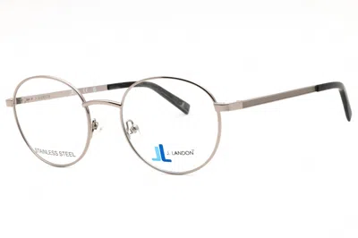 J. Landon Jl1014 008 Shiny Gunmetal 51mm In Multi