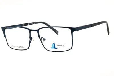 J. Landon Jl1015 091 Matte Blue 55mm In Multi