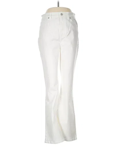Pre-owned J. Mclaughlin Jeans In Ivory