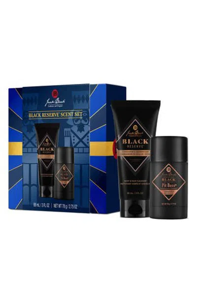 Jack Black Black Reserve Scent Set In Transparent