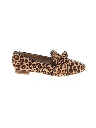 Pre-owned Jack Rogers Flats In Brown