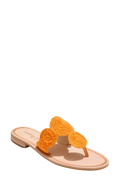 Jack Rogers Jacks Sandal In Apricot