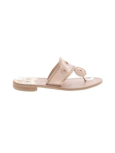 Pre-owned Jack Rogers Sandals In Ivory