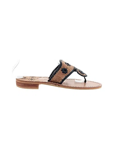 Pre-owned Jack Rogers Sandals In Tan