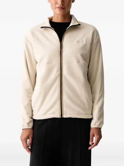 Jack Wolfskin Sumetro Fleece Zip-up Jacket In Neutrals