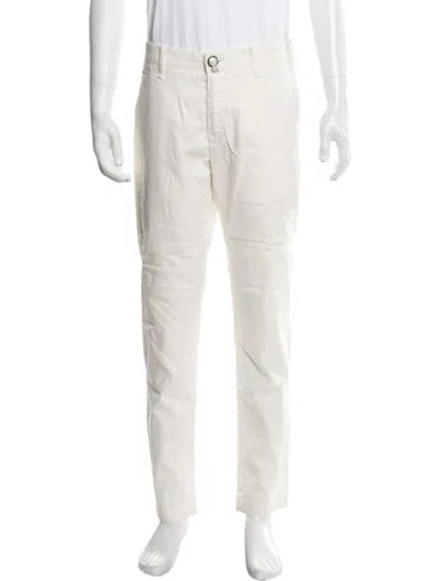 Pre-owned Jacob Cohen Chinos In Neutrals